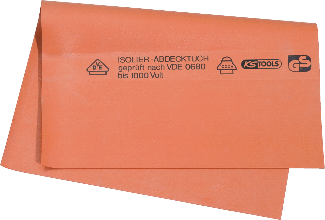 KS Tools Tissu de protection en caoutchouc avec isolation de protection, Épaisseur 1,6 mm