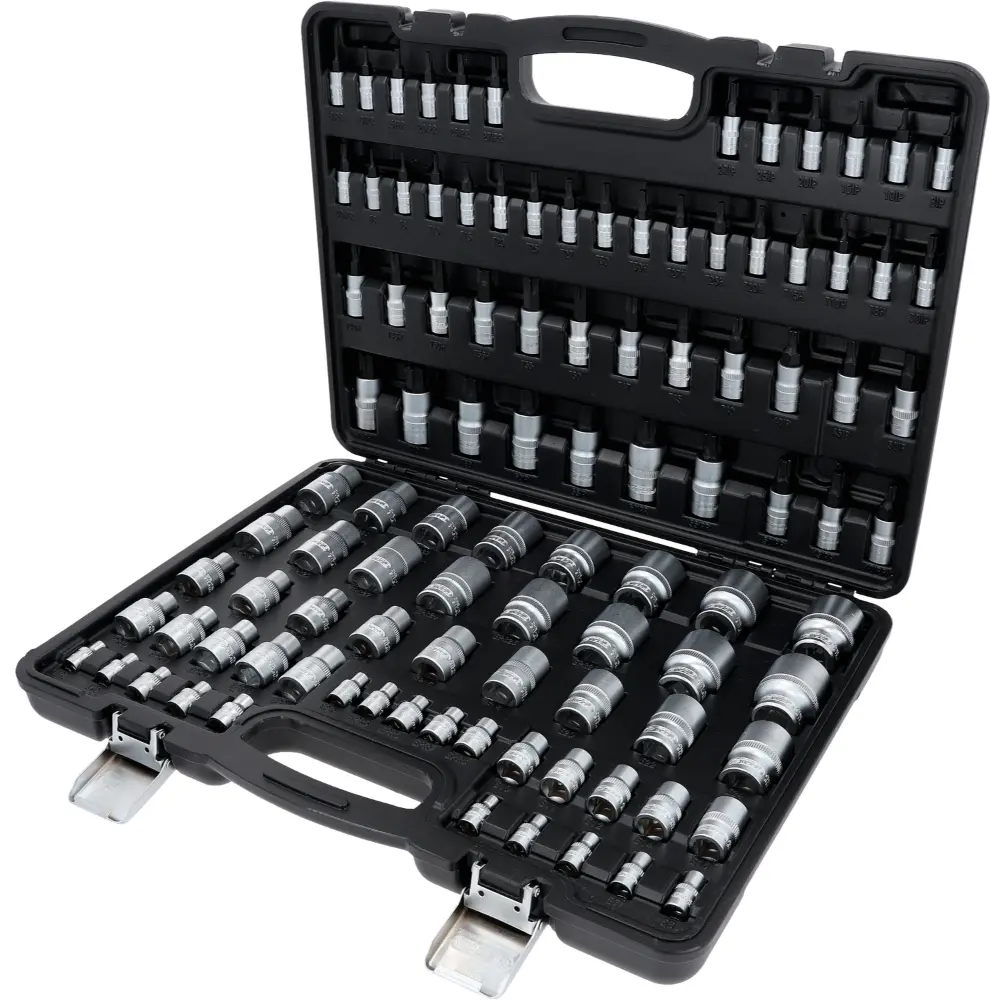 Jeu de clés à douille Torx KS TOOLS 1/4" + 3/8" + 1/2" - 101 pièces