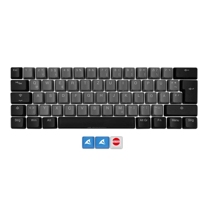 Set de capuchons de touches rétroéclairés SKILLER SAC20 S4 ISO pour claviers mécaniques