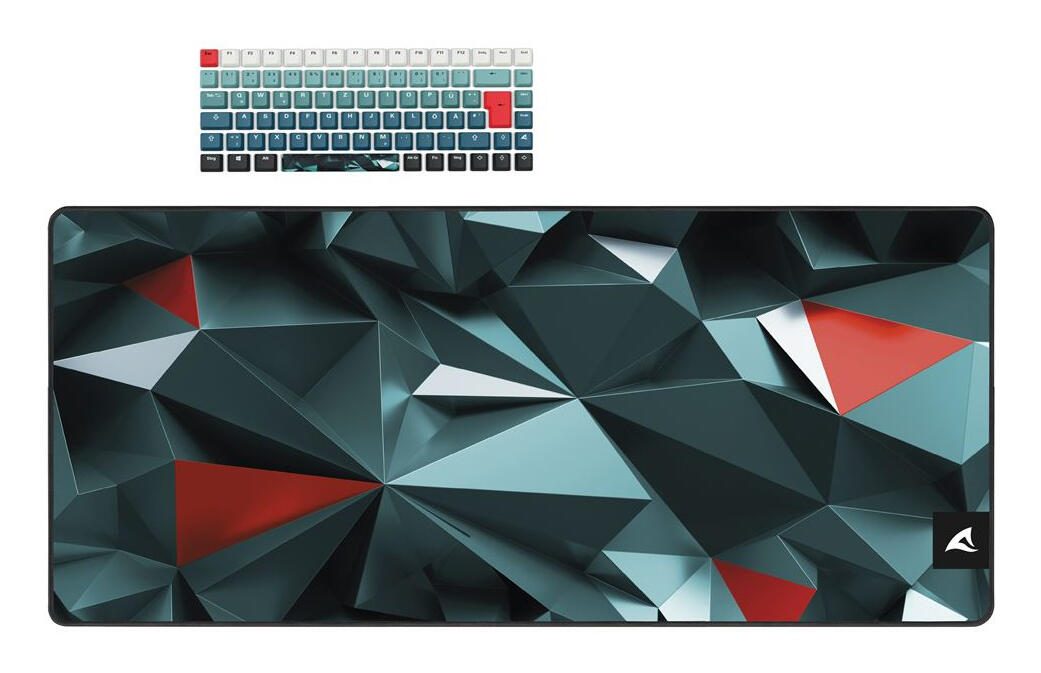 Sharkoon SKILLER SGK50 S3 Design Bundle Bleu/Rouge
