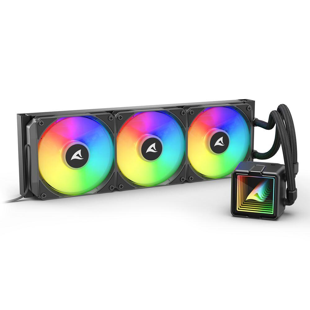 Refroidisseur à eau pour CPU Sharkoon S100 ARGB noir