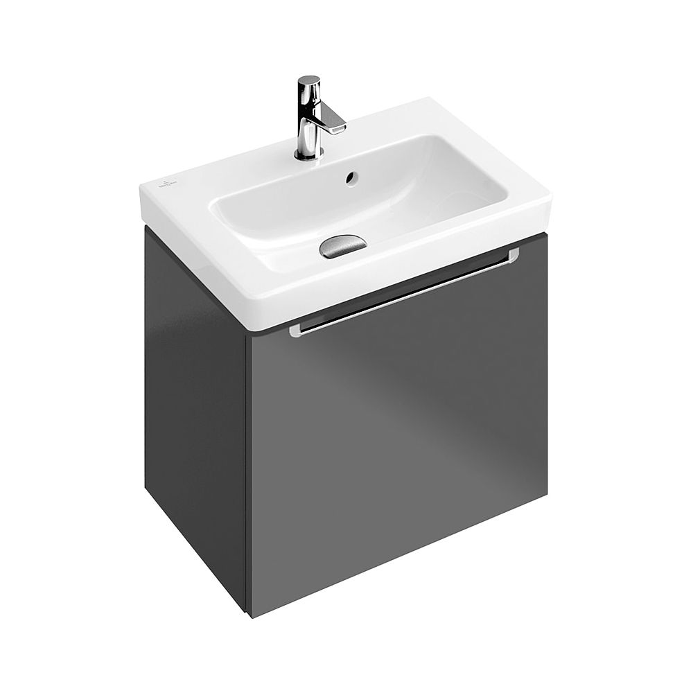 Villeroy & Boch Lavabo Subway 2.0 500x400mm rectangulaire 1 trou de robinetterie avec trop-plein Blanc Alpin
