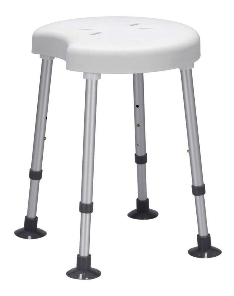Tabouret de douche RUSSKA 78035000 blanc