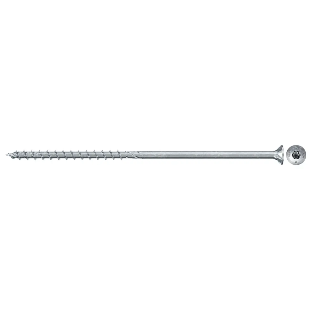 Vis à panneau Fischer PowerFast FPF II CTP BC 6,0x200, tête fraisée, empreinte TX — lot de 50 pièces