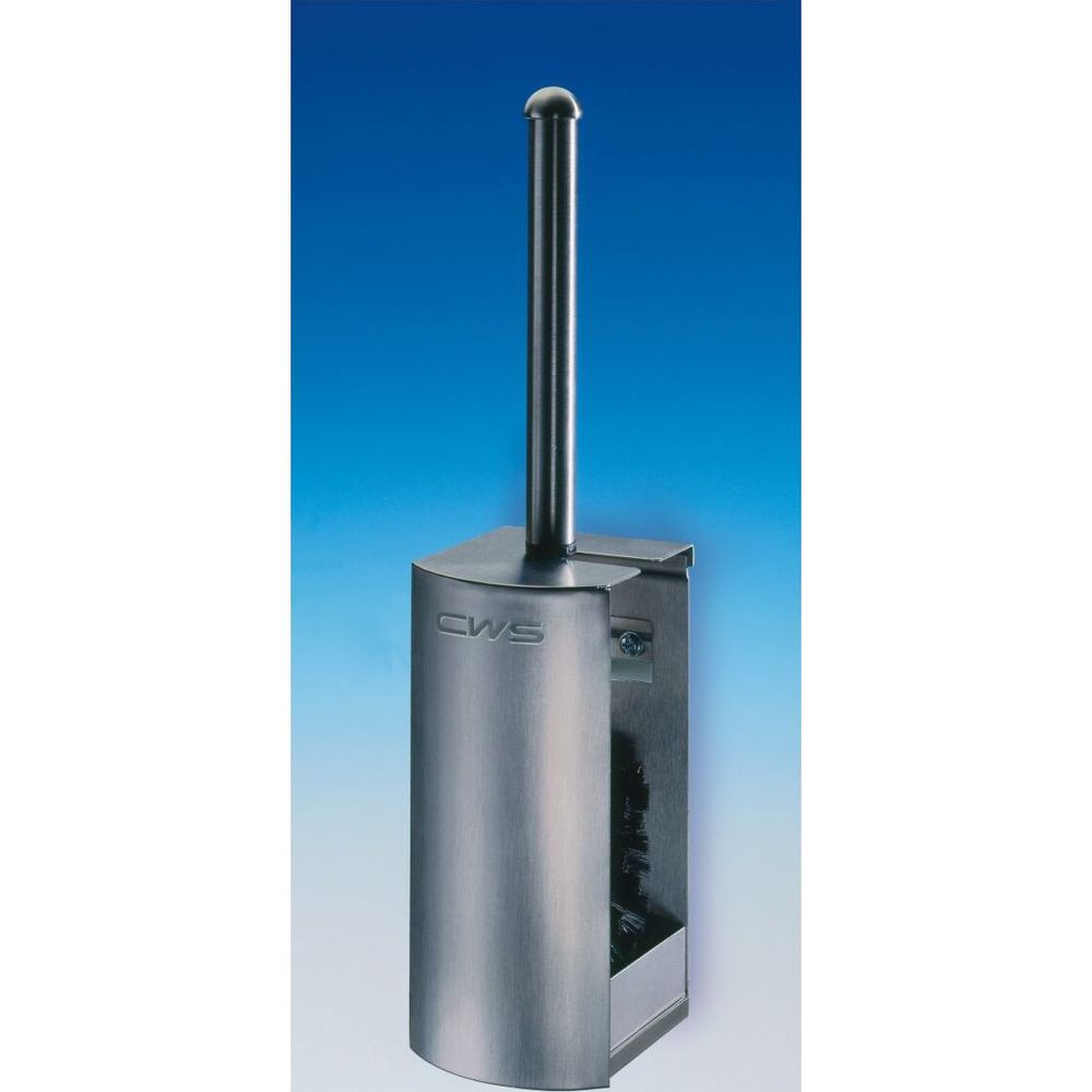 Support de balai WC Paradiseline CWS, avec balai, 360x85x100 mm, acier inoxydable, 7726000