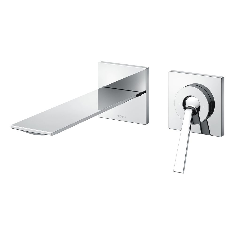 Mitigeur TOTO à un levier à deux trous pour lavabo, version encastrée, portée 175 mm, laiton chromé, TLP02309EA