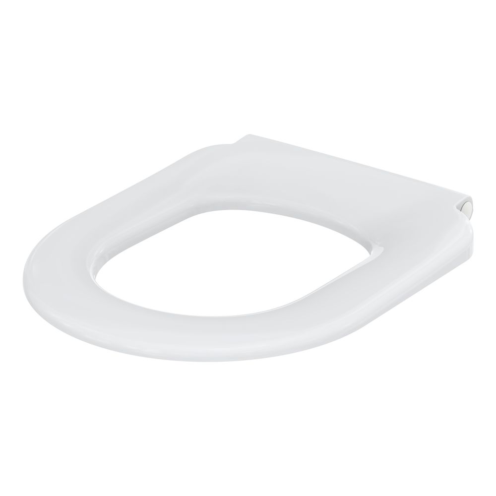 Bague de siège de WC TOTO CF avec axe de charnière en acier inoxydable continu, résine urée, Blanc, TC140
