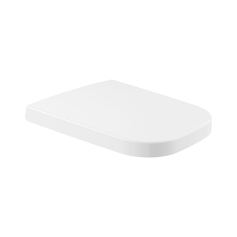 Villeroy & Boch abattant WC Joyce 370x460x60mm oval SoftClosing QuickRelease Blanc Alpin