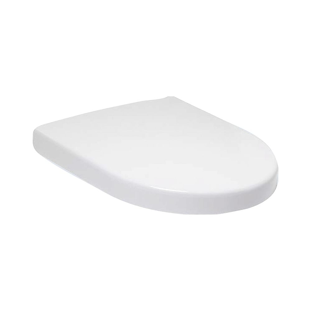 Siège WC Villeroy & Boch Compact Subway 360x415x55 mm ovale blanc alpin