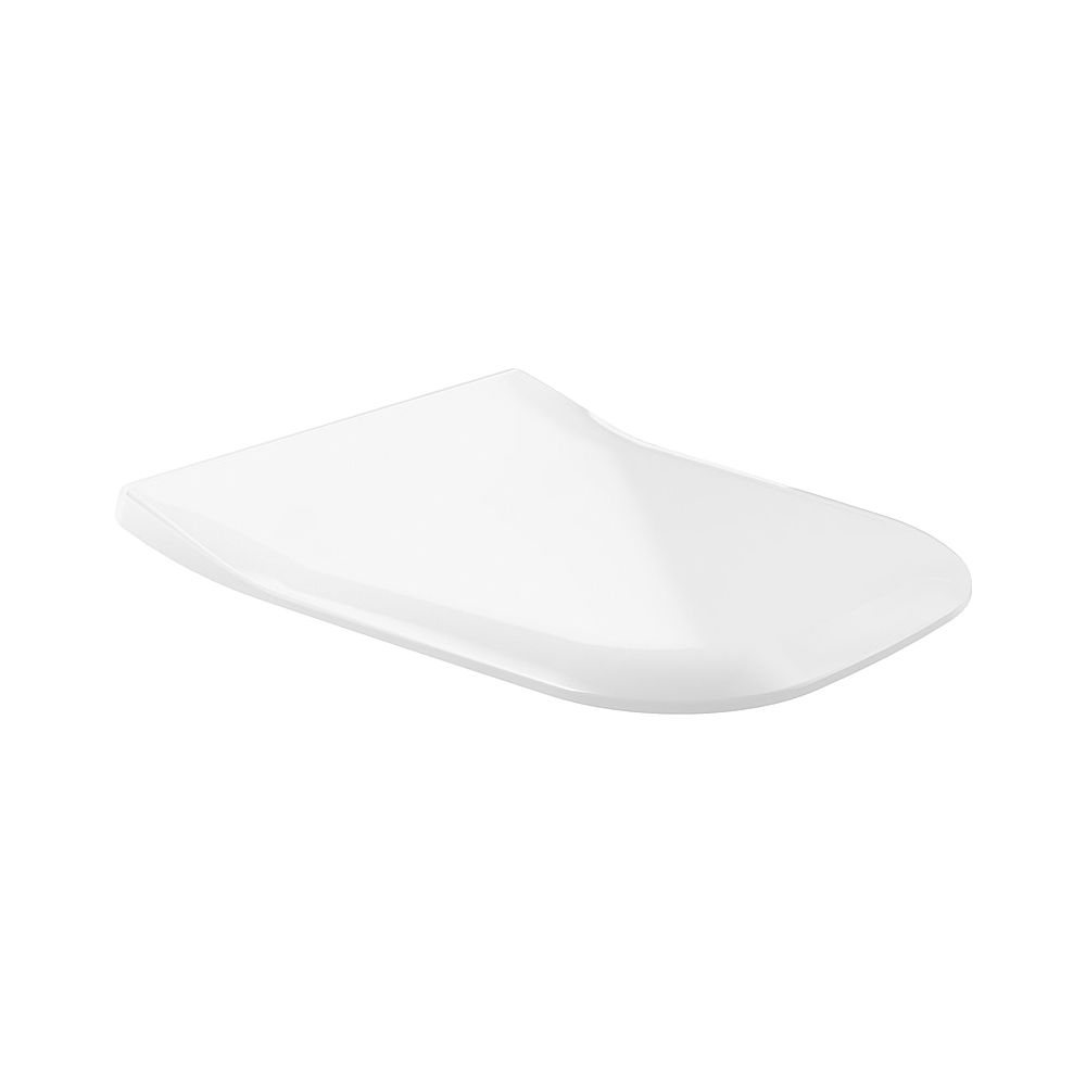 Villeroy & Boch WC-Sitz SlimSeat Joyce 368x460x51mm Oval SoftClosing QuickRelease Blanc Alpin