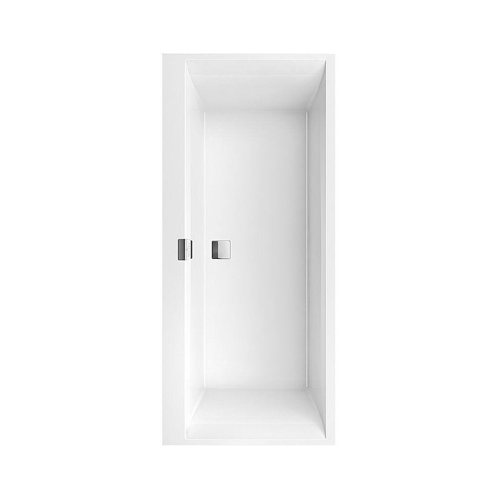 Villeroy & Boch Baignoire Squaro Edge 12 1700x750x475mm Duo Rectangulaire Blanc Alpin