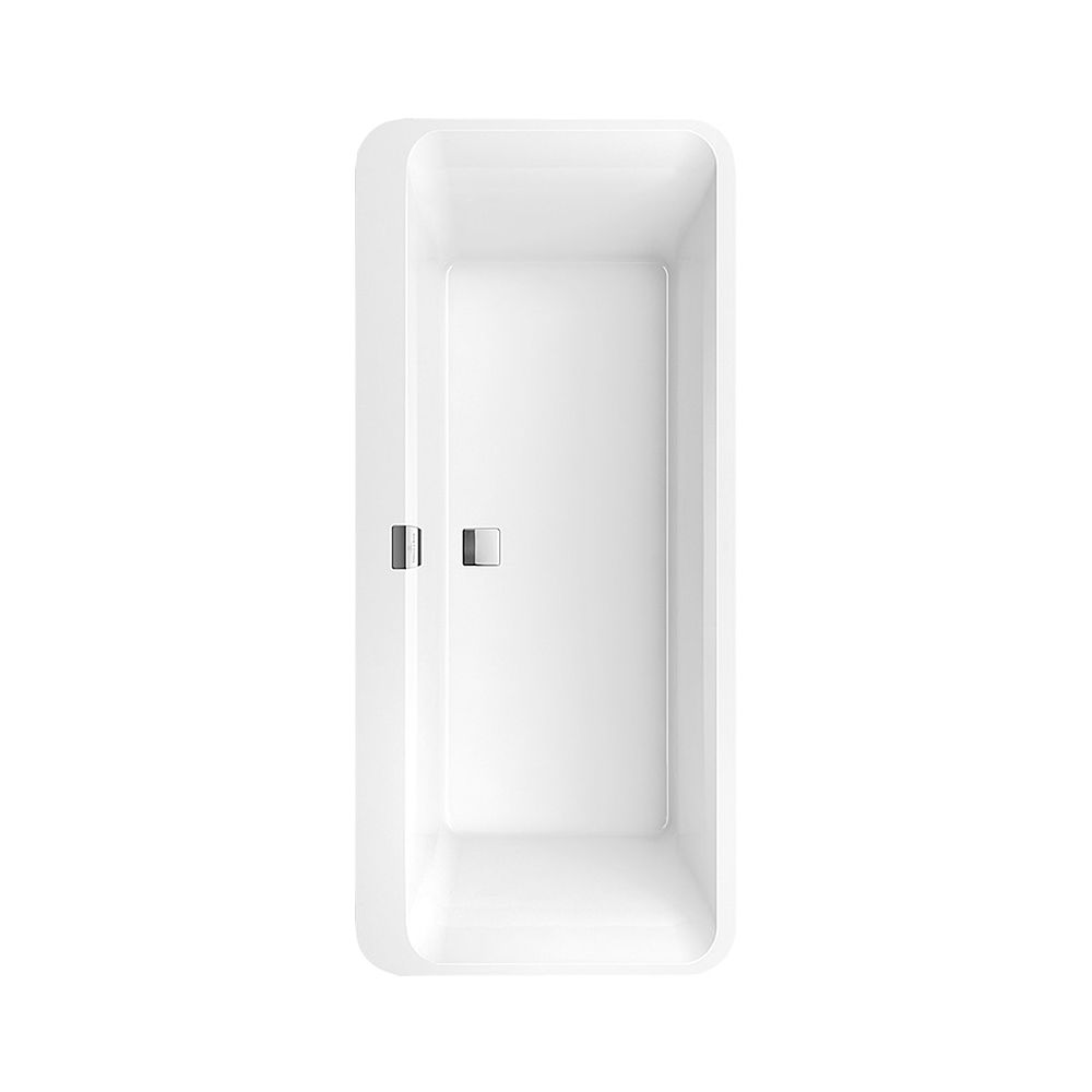 Villeroy & Boch Cuve de baignoire Squaro Edge 12 1800x800x475mm Duo Oval Blanc Alpin