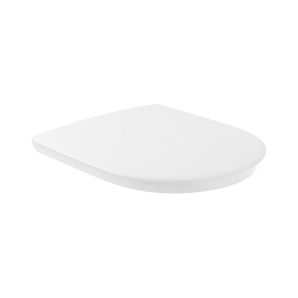 Villeroy & Boch WC-Sitz ViCare 369x459x49mm Oval SoftClosing QuickRelease Blue AntiBac