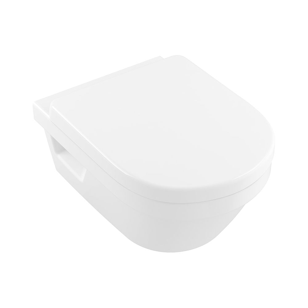Villeroy & Boch WC-Sitz Architectura 418x510x51mm oval SoftClosing QuickRelease Blanc Alpin