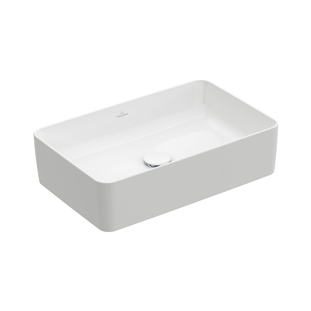 Villeroy & Boch Lavabo d'angle Collaro 560x360mm rectangulaire sans trop-plein Blanc Alpin