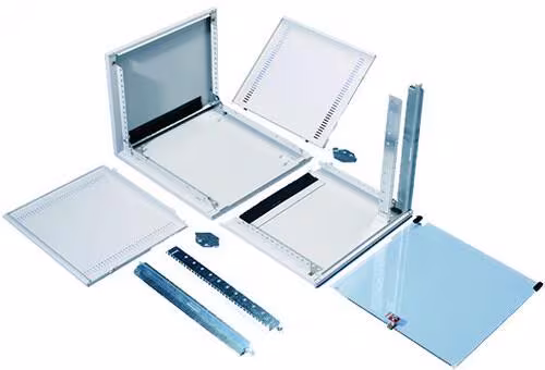 SCHÄFER 7412500 NT Box Flat-Pack 12HE B570xT500, 19 pouces