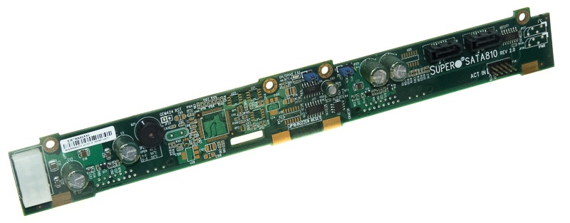 SUPERMICRO BACKPLANE SATA810 RÉV. 2.0 2-PORT SATA 1U