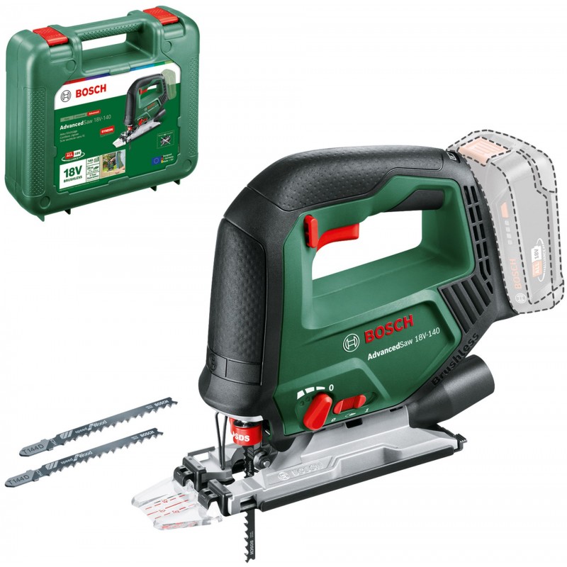 BOSCH AdvancedSaw 18V-140 Scie sabre sans fil 18 V sans batterie 0603013002