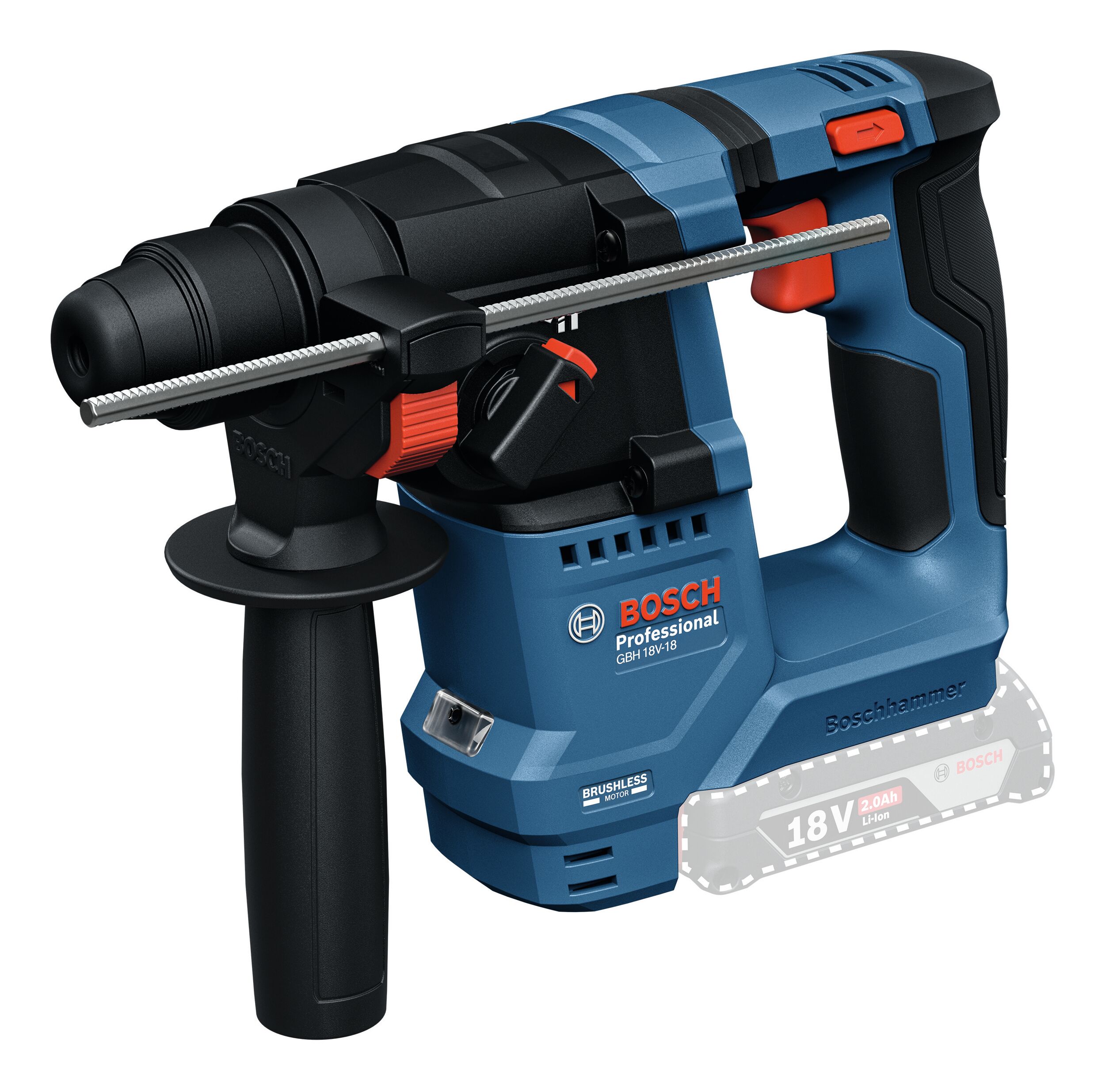 Perforateur sans fil BOSCH GBH 18V-18 PROFESSIONAL SDS-plus 0611927000