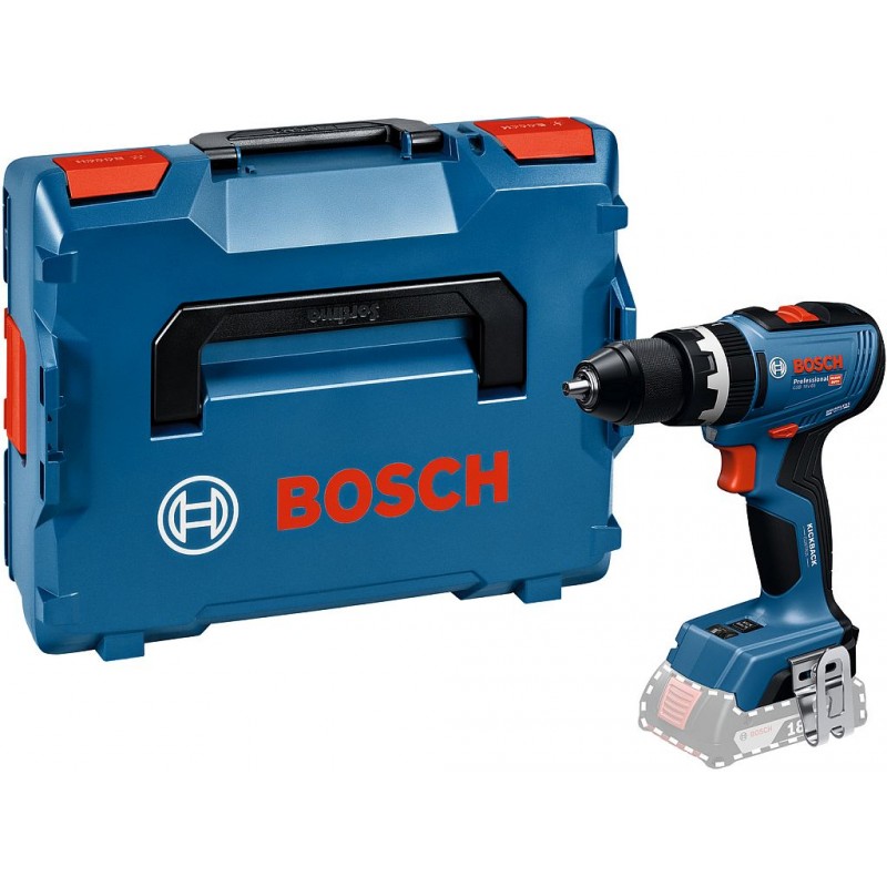 Perceuse-visseuse à percussion BOSCH GSB 18V-65 sans batterie ni chargeur en L-BOXX