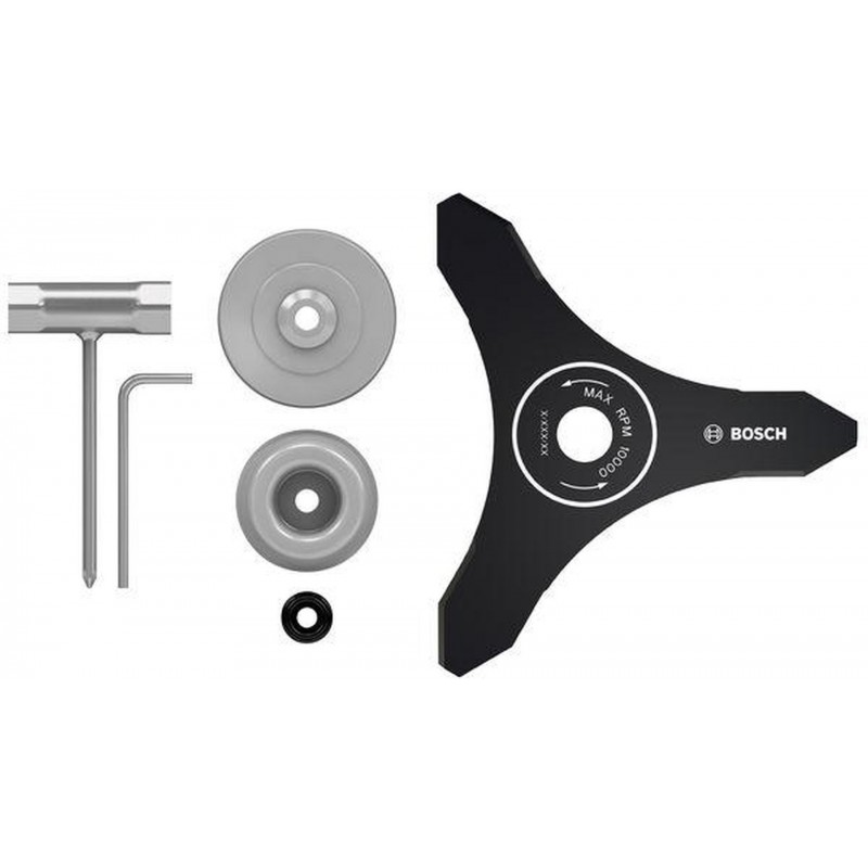 Jeu de lames pour débroussailleuse Bosch 3T F016800663