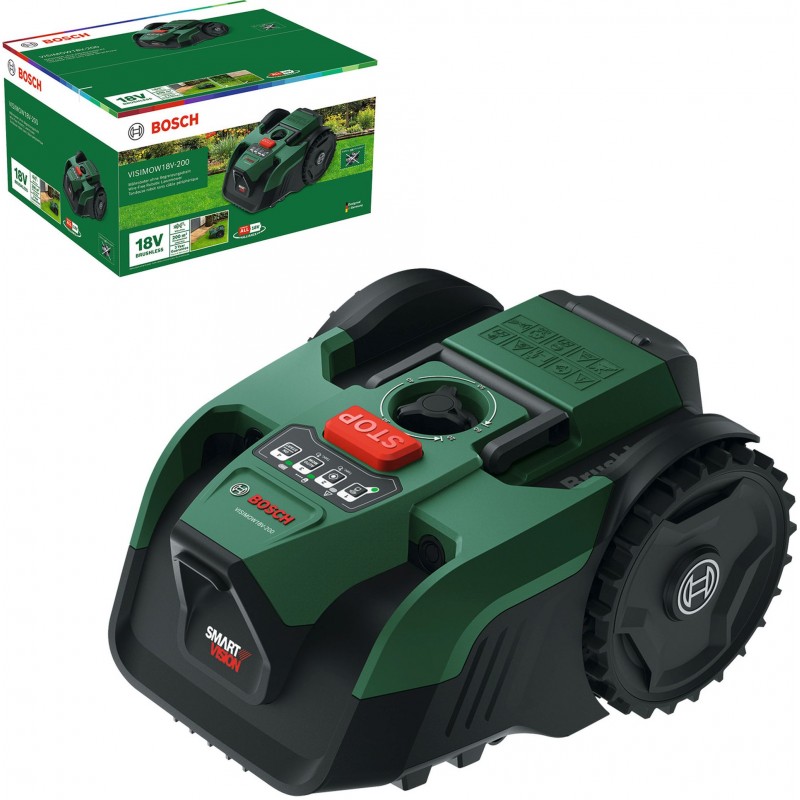 BOSCH VISIMOW18V-200 Robot tondeuse à batterie 06008E1101
