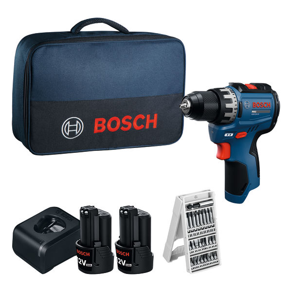 Perceuse-visseuse sans fil Bosch GSR12V-31 PROFESSIONAL, 2x 12V/2,0Ah, étui 06019S6004