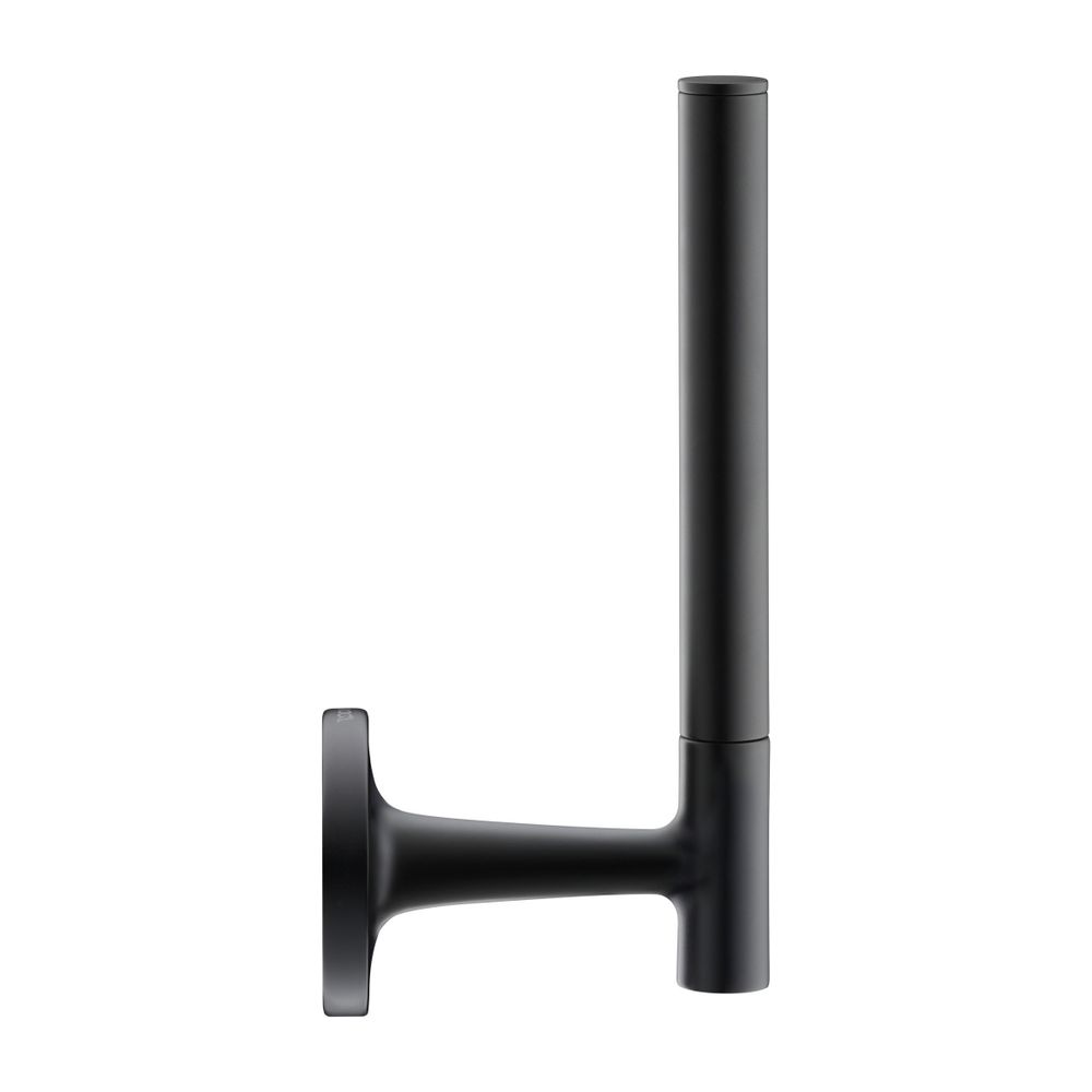 Support de rouleau de papier WC Duravit Starck T, 50x50x152 mm, noir mat