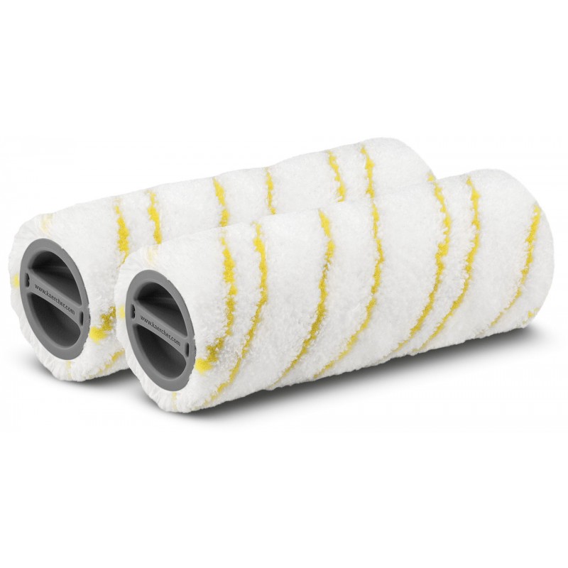 Jeu de rouleaux Kärcher, jaune pour FC 5 (2 pièces) 2.055-006.0