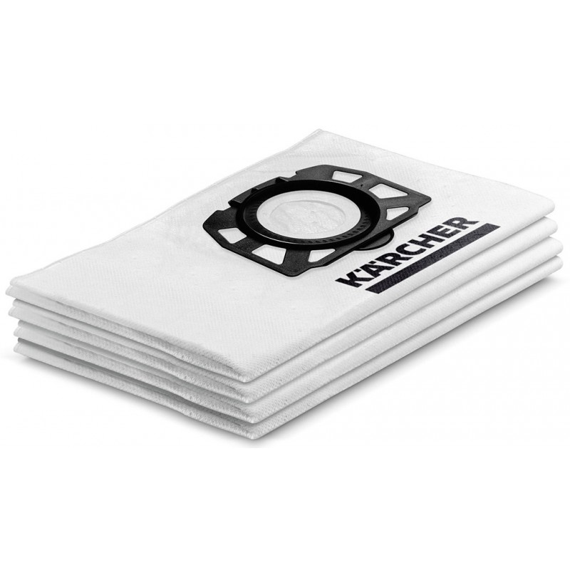Sac filtrant en non-tissé KÄrcher KFI 357 pour WD2/WD3 (4 pièces)