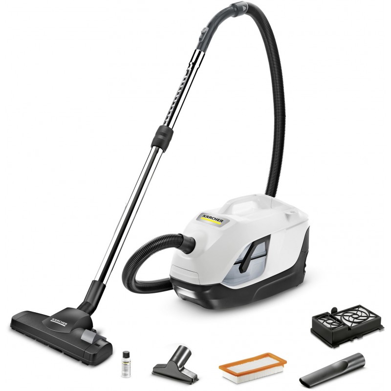 Kärcher DS 6 Aspirateur eau et poussière avec technologie de filtration à eau (650W/2L) 1.195-250.0
