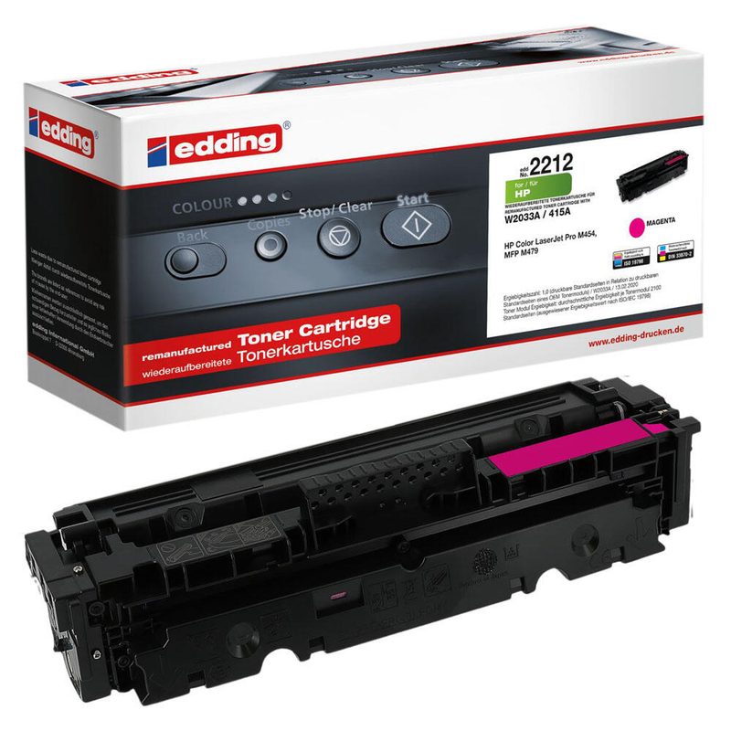 Toner edding EDD-2212 magenta compatible HP 415A (W2033A)