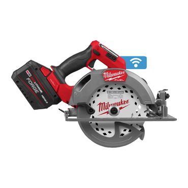 Scie circulaire sur batterie MILWAUKEE M18 FUEL ONE-KEY 190 mm M18 FCSO190GR-121C, avec 1 batterie 12,0 Ah FORGE et chargeur en coffret