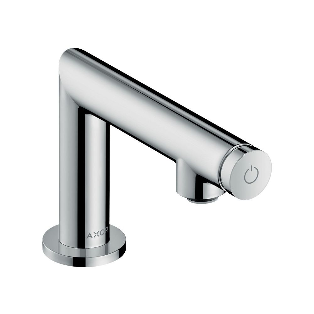 Hansgrohe AXOR Uno Robinetterie de lavabo sur colonne Select 80mm, 5l/min, G 3/8", DN 15, sans siphon de vidange, finition Brushed Gold Optic