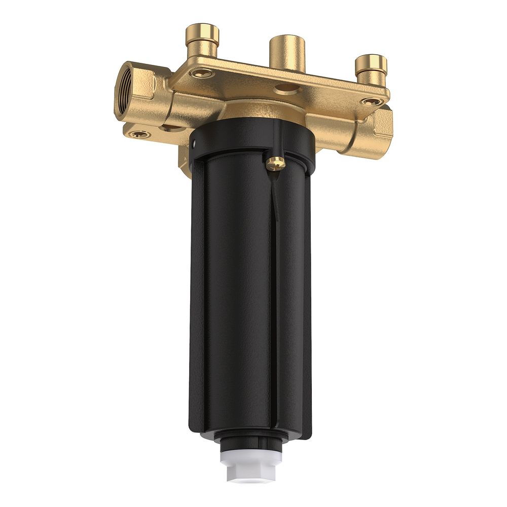 Hansgrohe AXOR ShowerSolutions Corps de base pour pommeau de douche de plafond, raccordement au plafond, profondeur d'encastrement 50 mm, Rp 1/2