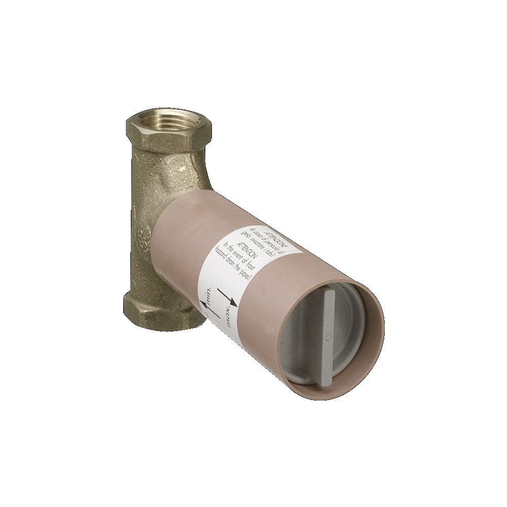 Hansgrohe AXOR corps de base 130 l/min pour vanne d'arrêt encastrée, tige, DN 20, profondeur d'encastrement 60-88 mm