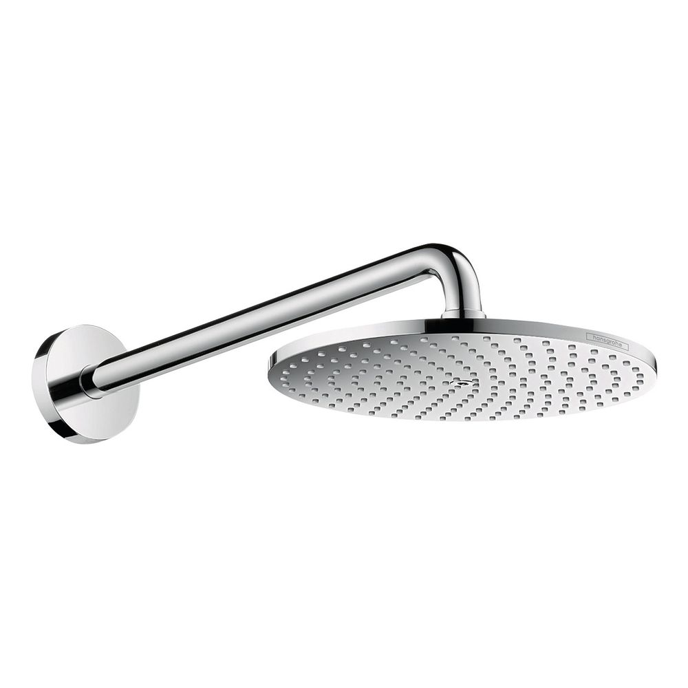 Hansgrohe Raindance S pommeau de douche pluie 240 mm, 18,1 l/min, 1 jet PowderRain, flexible de douche, chromé