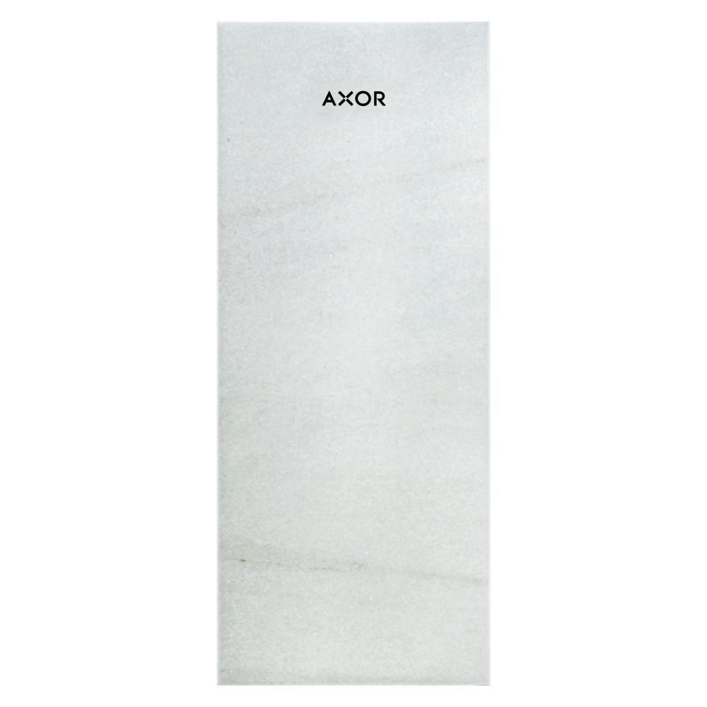 Plaque de finition Hansgrohe AXOR MyEdition 245 mm, Marbre Lasa Covelano Vena Oro, 47910000