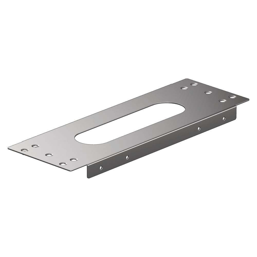 Plaque de montage Hansgrohe sBox pour pose en bordure de carrelage