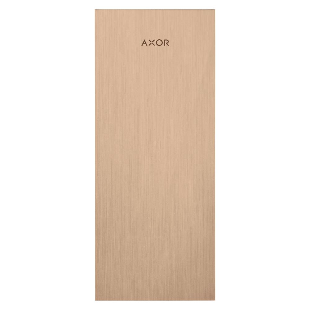 Hansgrohe AXOR MyEdition Plaque 245 mm, Métal, Rouge Or brossé, 47904310