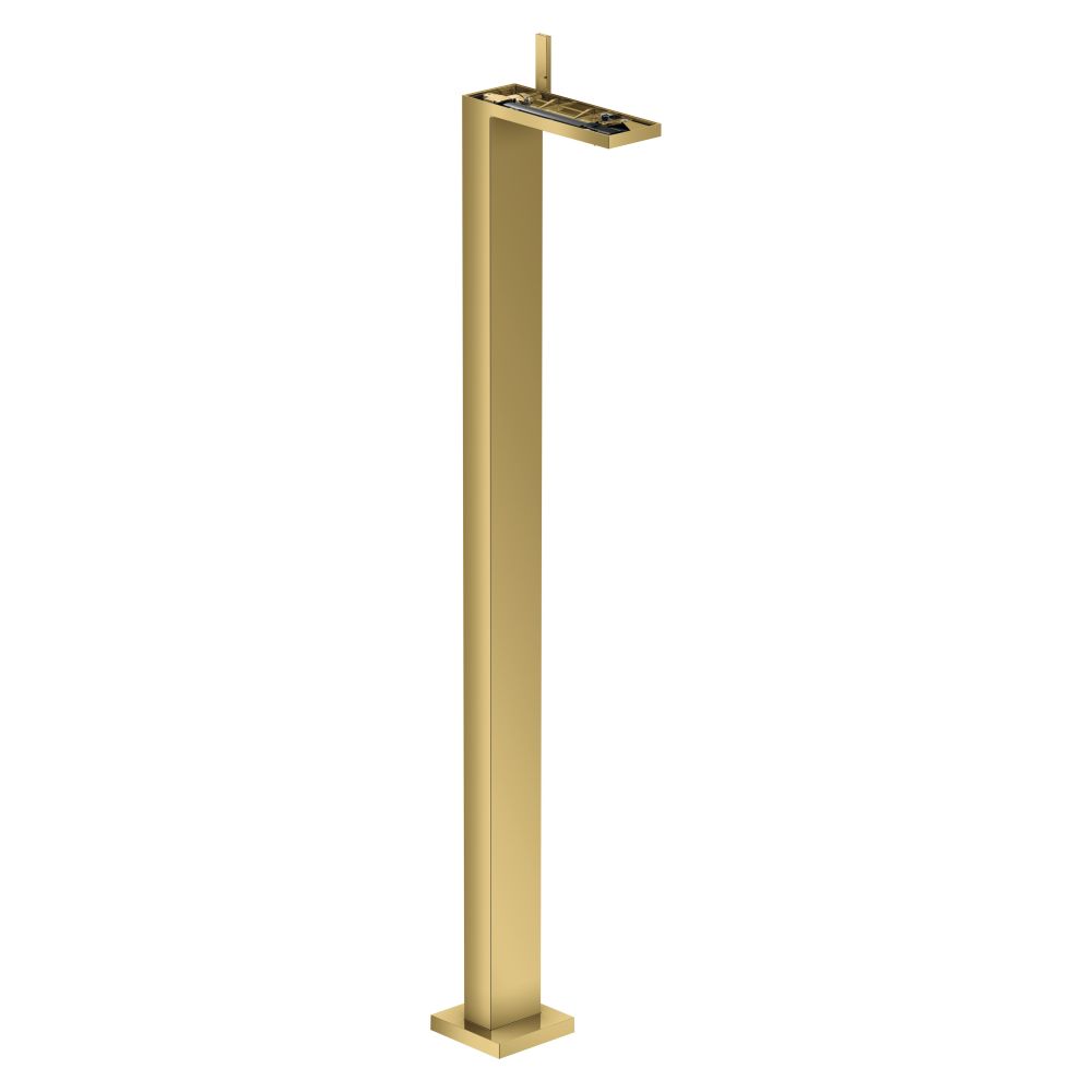 Hansgrohe AXOR MyEdition Mitigeur monocommande pour lavabo sur colonne, 5l/min, Push-Open sans plaque, finition Polished Gold Optic