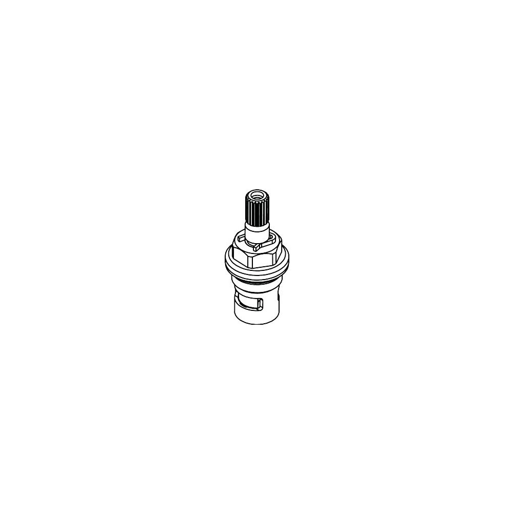 Hansgrohe Partie supérieure d'arrêt DN 10, 93658000