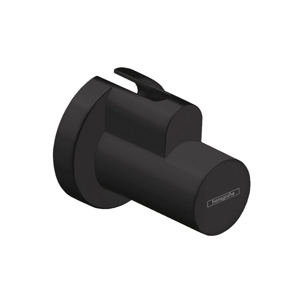 Hansgrohe Flowstar Cache-vanne coudé, Noir mat