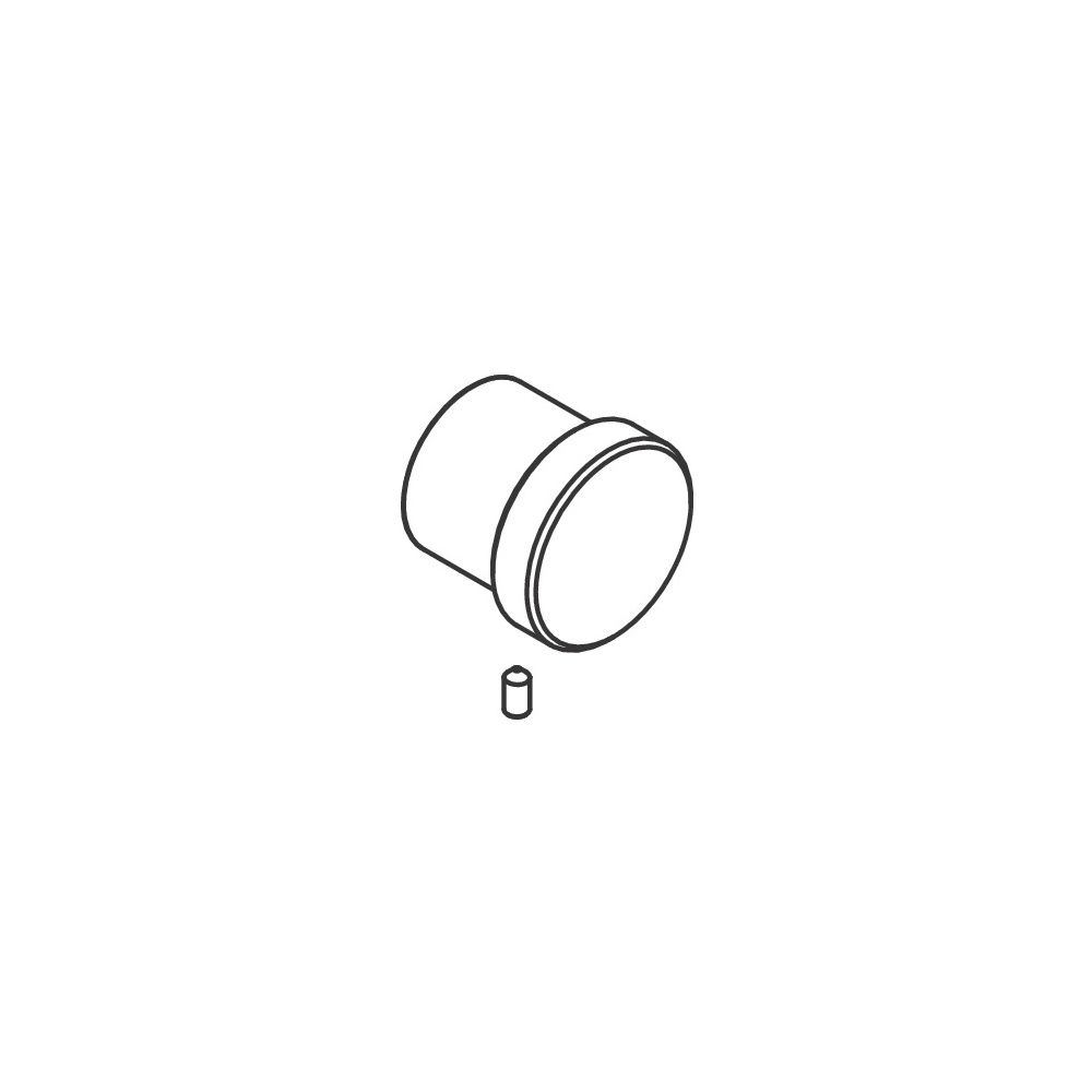 Hansgrohe Bouton de tirage, chromé, 93566000