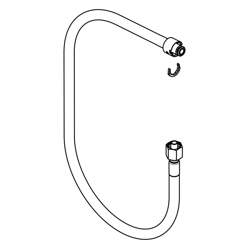 Hansgrohe Flexible 1850 mm incl. raccord à sertir, 93754000