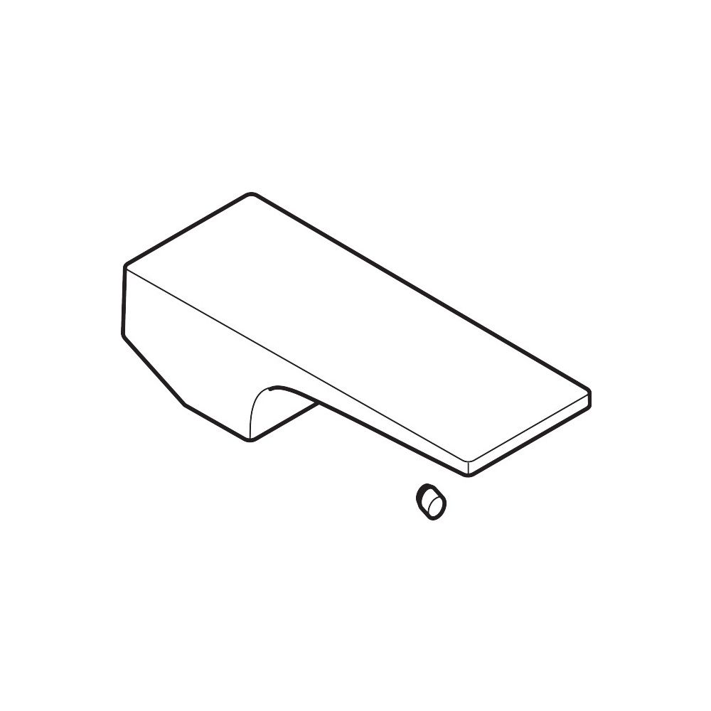 Hansgrohe Metropol Zungengriff, noir mat, 93075670