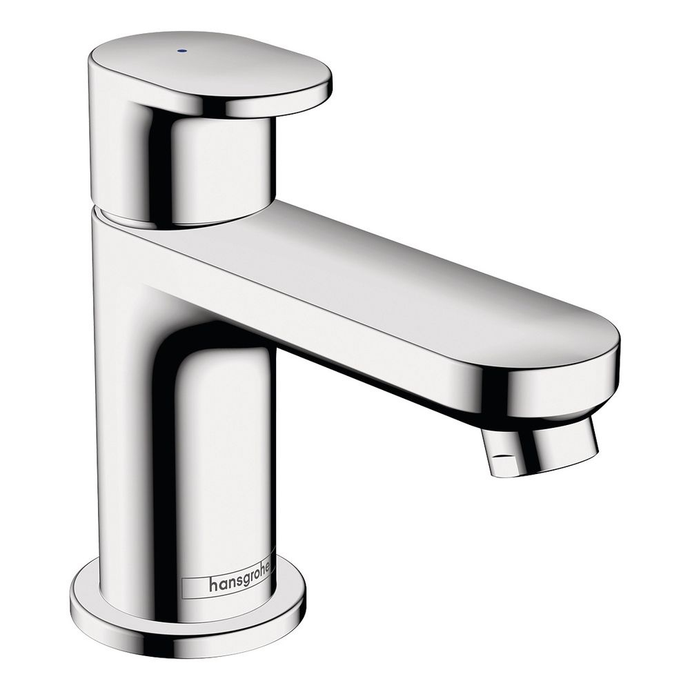 Hansgrohe Vernis Blend robinet de sol 70 mm, 5 l/min, mitigeur à levier pour eau froide/prémélangée sans garniture d'évacuation, Chrome