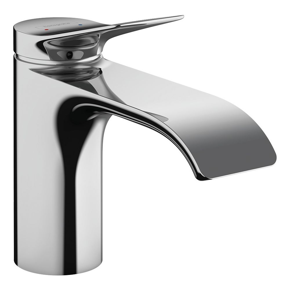 Hansgrohe Mitigeur monocommande pour lavabo Vivenis 80 mm, 5 l/min, bonde à tirette, Chromé