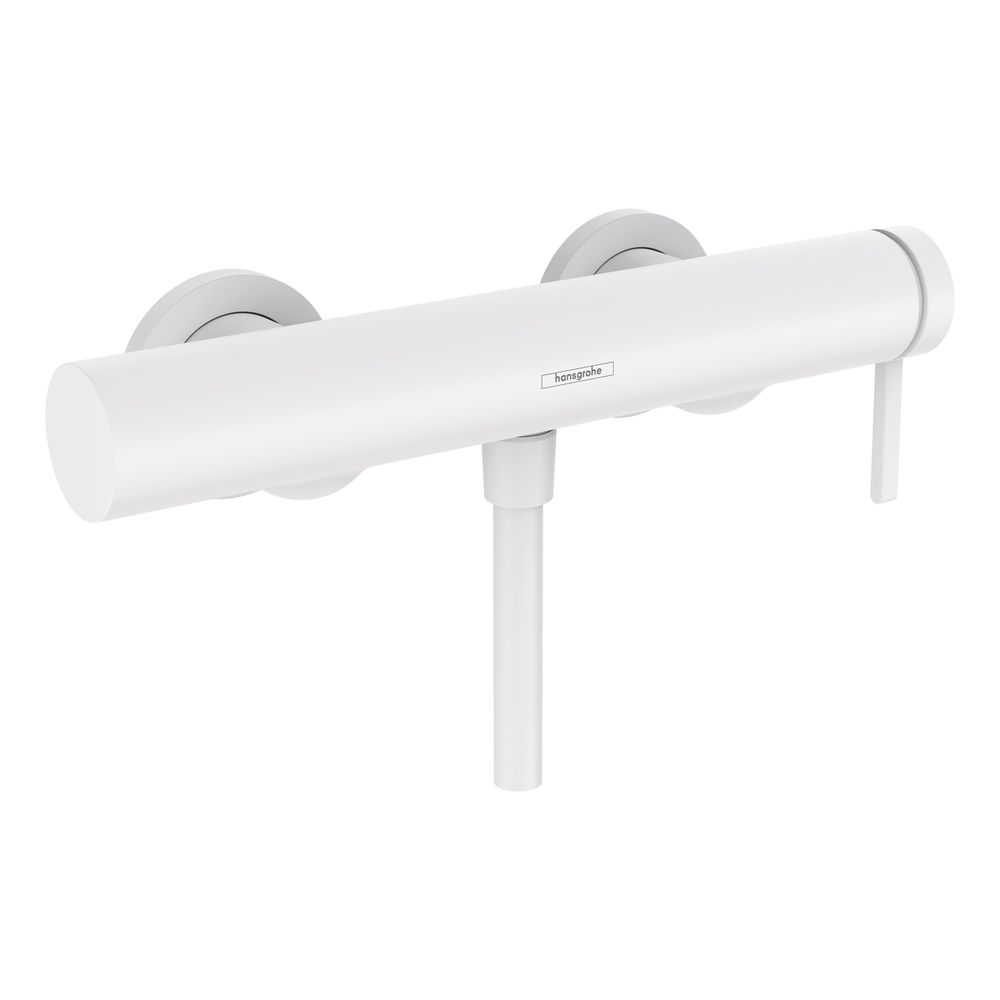 Mitigeur monocommande Hansgrohe Finoris 12,1 l/min, apparent, Blanc mat