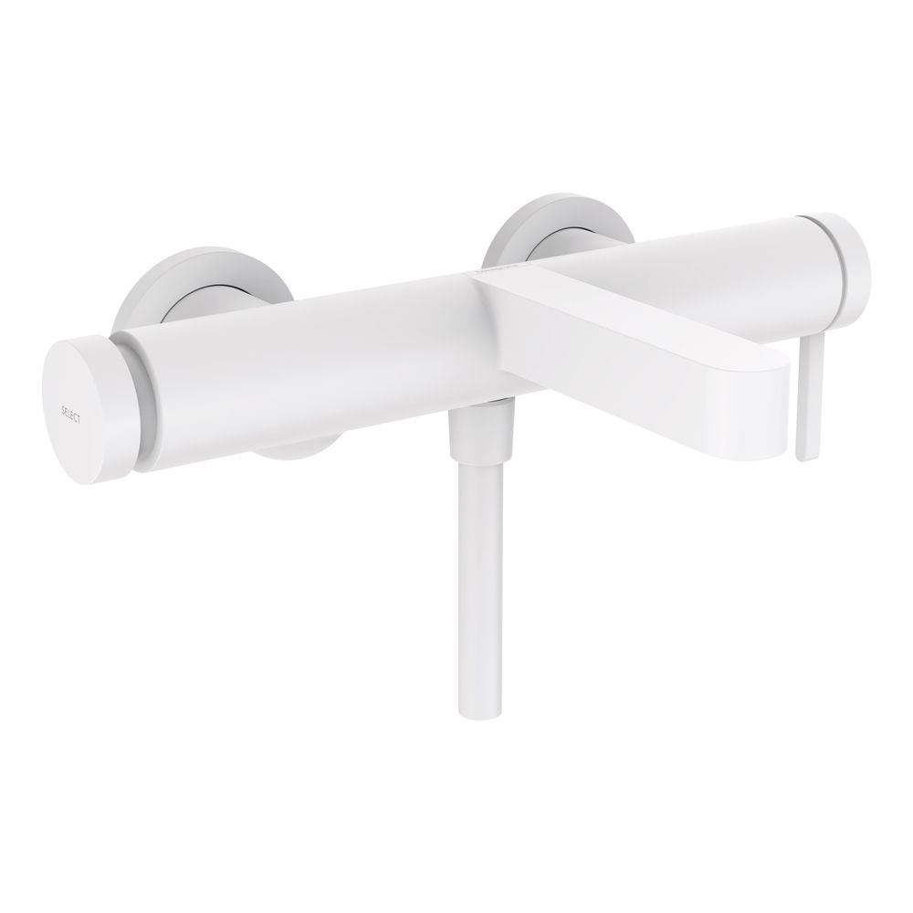 Hansgrohe Finoris Mitigeur monocommande pour baignoire encastré 19 l/min, blanc mat